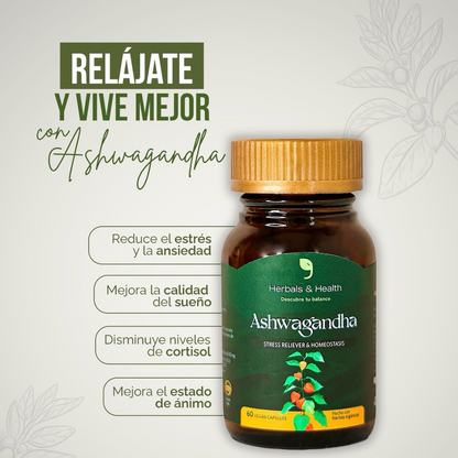 Ashwagandha® x 60 Cápsulas